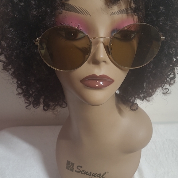 Bottega Veneta Brown Sunglasses with Retro-Inspired Design - Picture 1 of 9